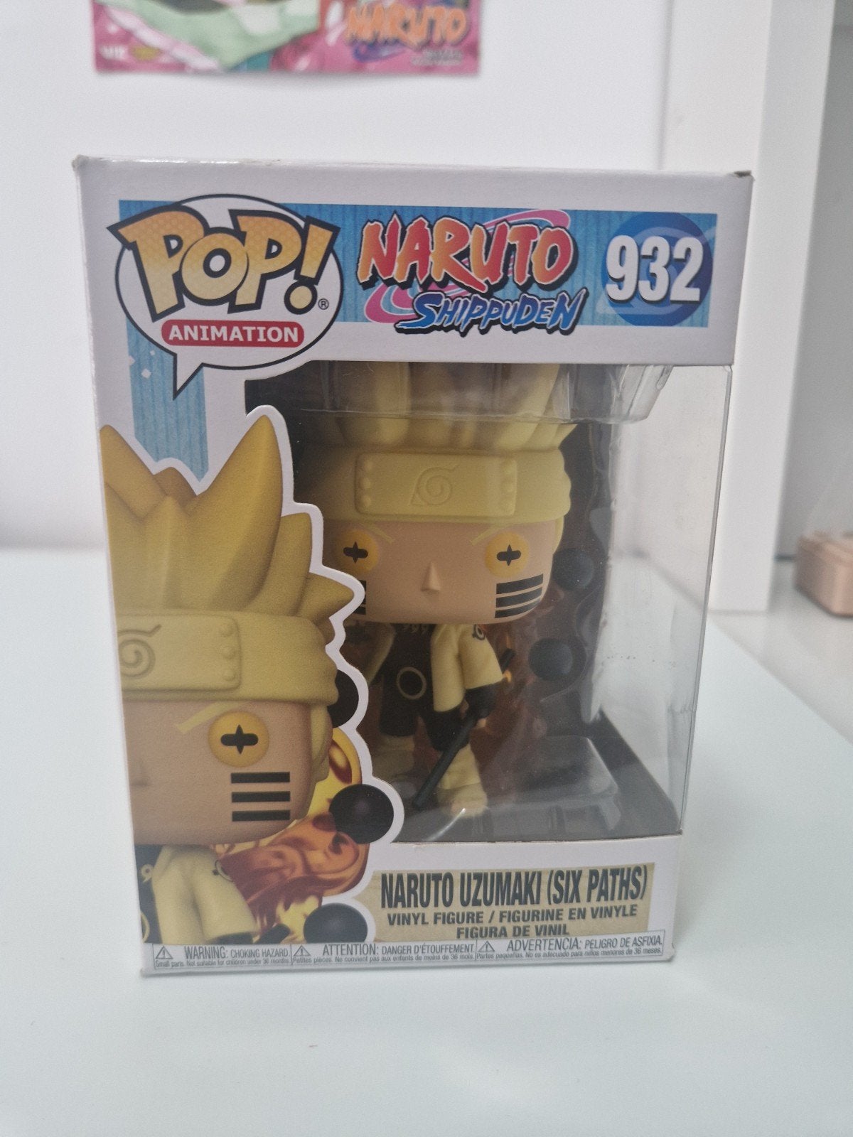 Funko Pop! Naruto Shippuden 932 Naruto Uzumaki (Six Paths), Verzenden, Nieuw