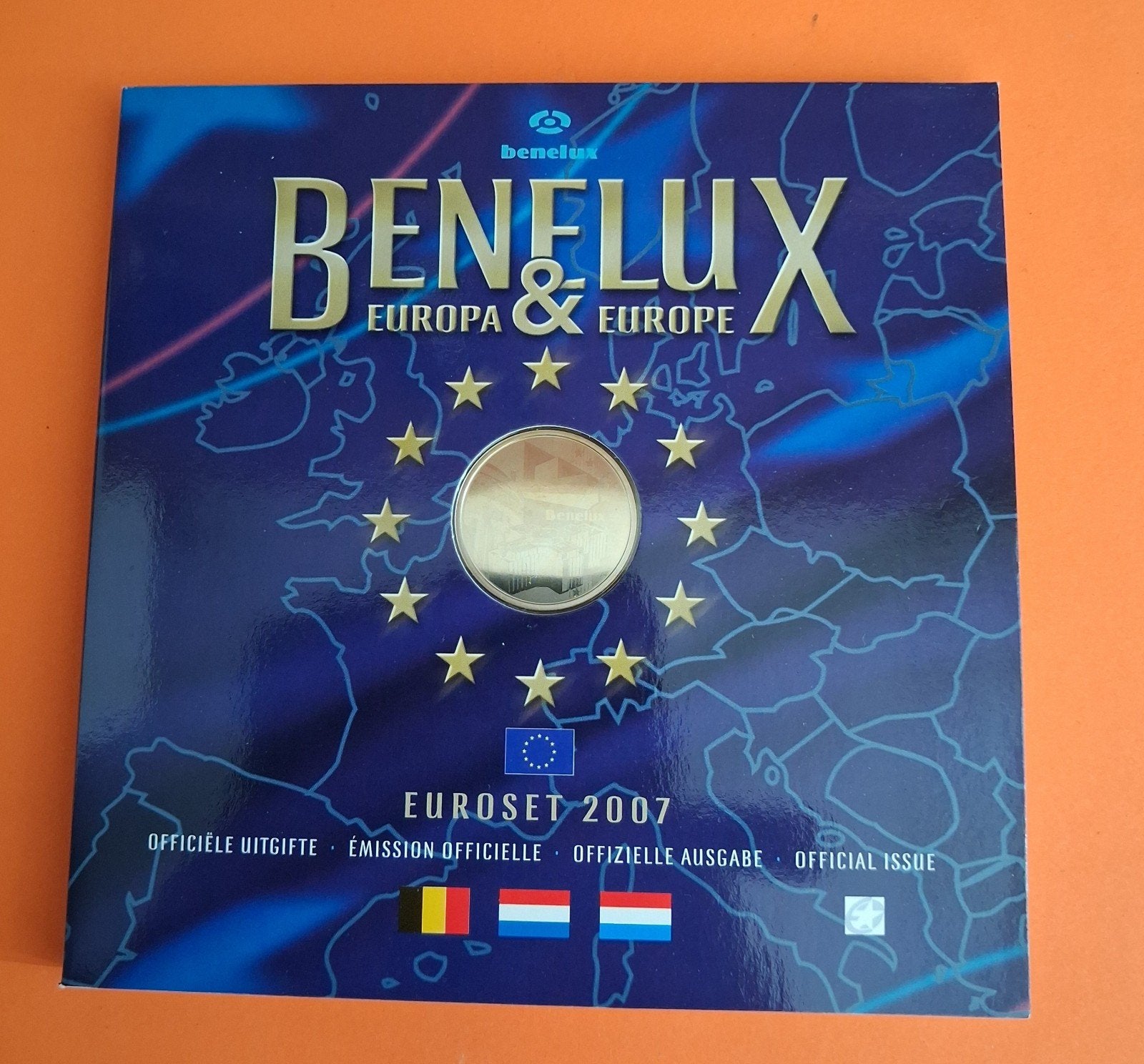 Benelux euro muntset 2007., Postzegels en Munten, Ophalen of Verzenden, Overige landen, Overige waardes