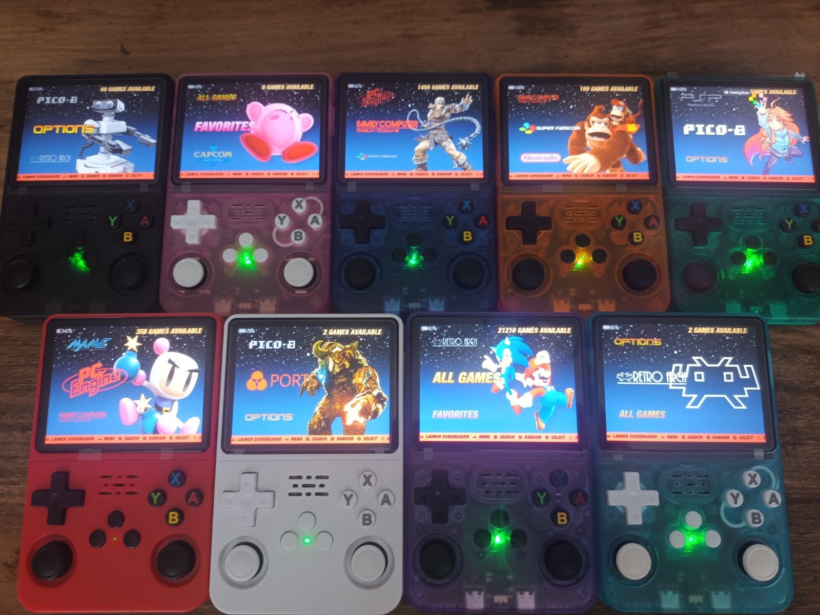 Retro Gameboy incl 15000 games 64GB Mario Snes Pokemon, Spelcomputers en Games, 1 speler, Ophalen of Verzenden, Vanaf 3 jaar