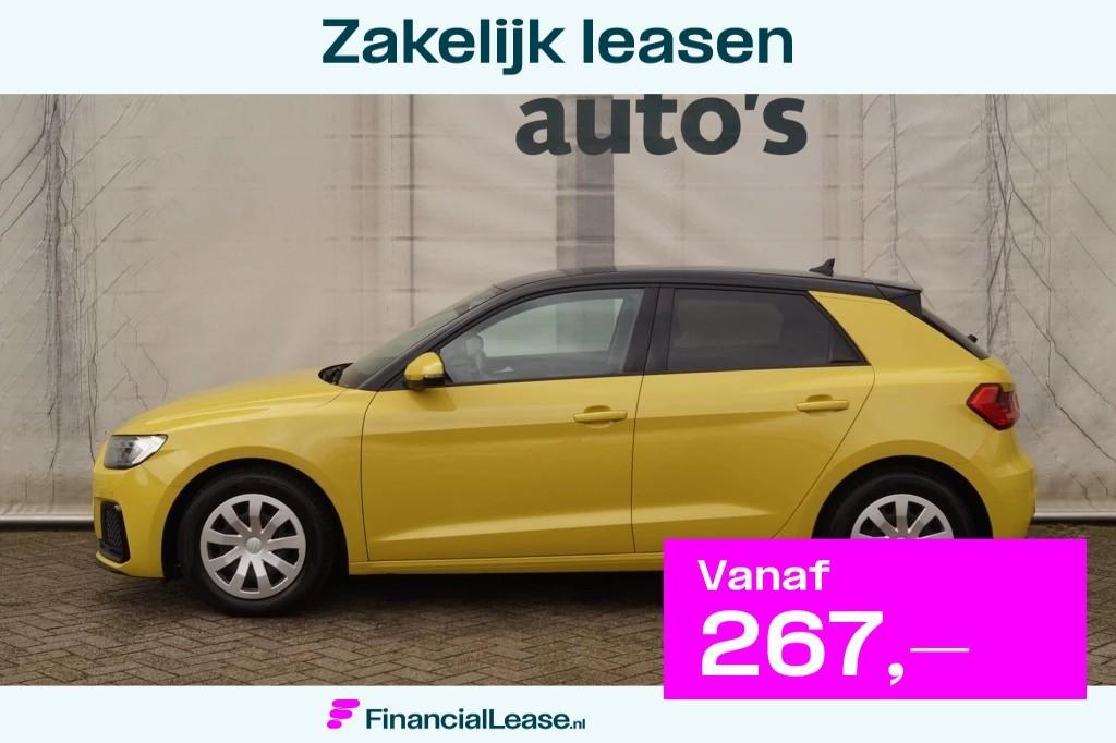 Audi A1 Sportback 25 TFSI Automaat Pro Line -NAVI-ECC-PDC-DI, Stof, Origineel Nederlands, Bedrijf, 1100 kg