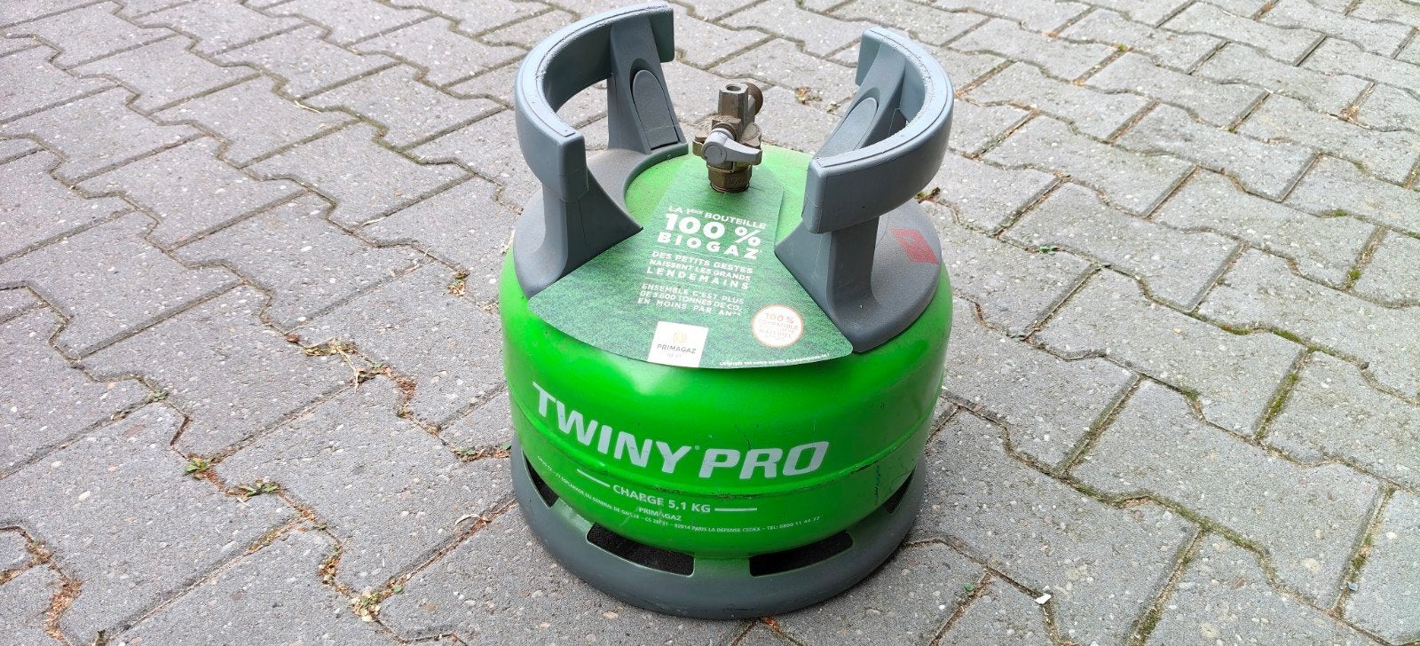 Primagaz Twiny Pro gasfles 5,1 kg, Ophalen, Gebruikt