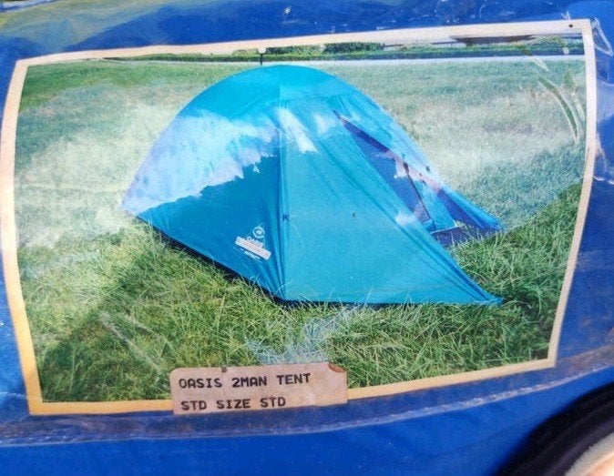 Oasis Hiking Tent - 2-persoons trekkerstent, Caravans en Kamperen, Tenten, Ophalen