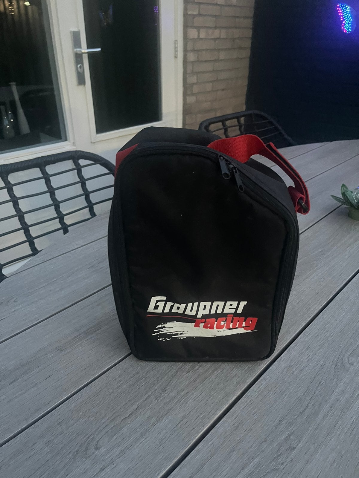 ZENDER TAS GRAUPNER, Ophalen of Verzenden, Gebruikt, Overige schalen, Onderdeel