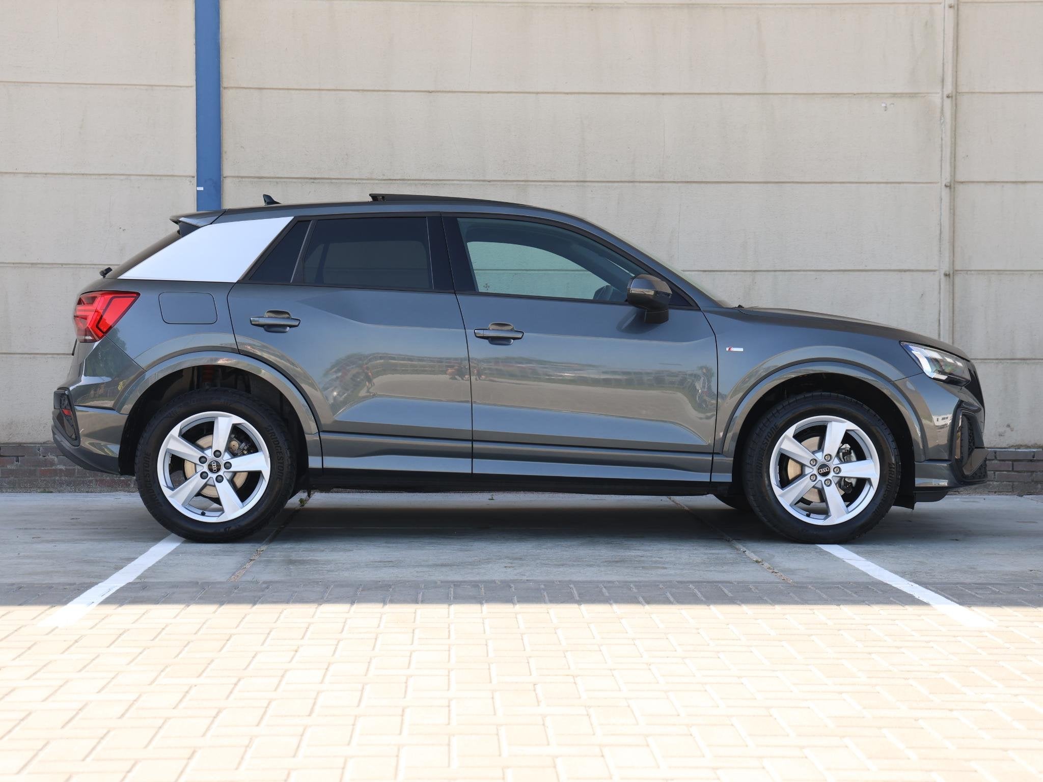 Audi Q2 35 TFSI S Edition | Panoramadak | Navigatie | Matrix, Auto's, 4 cilinders, 150 pk, Leder en Stof, Origineel Nederlands