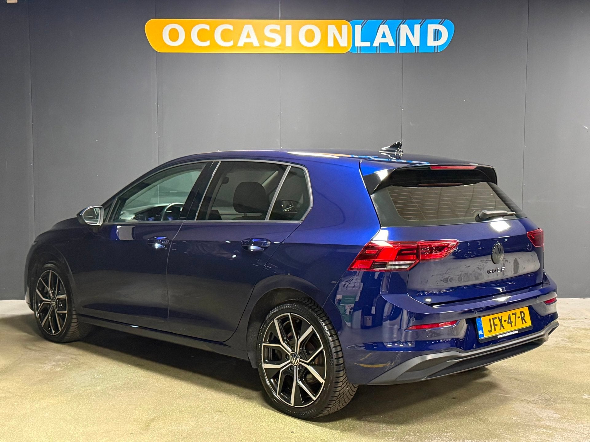 Volkswagen GOLF 1.5 eTSI Life Business|LED|SFEER|ACC|STUURV|, Stof, 4 cilinders, Blauw, Bedrijf