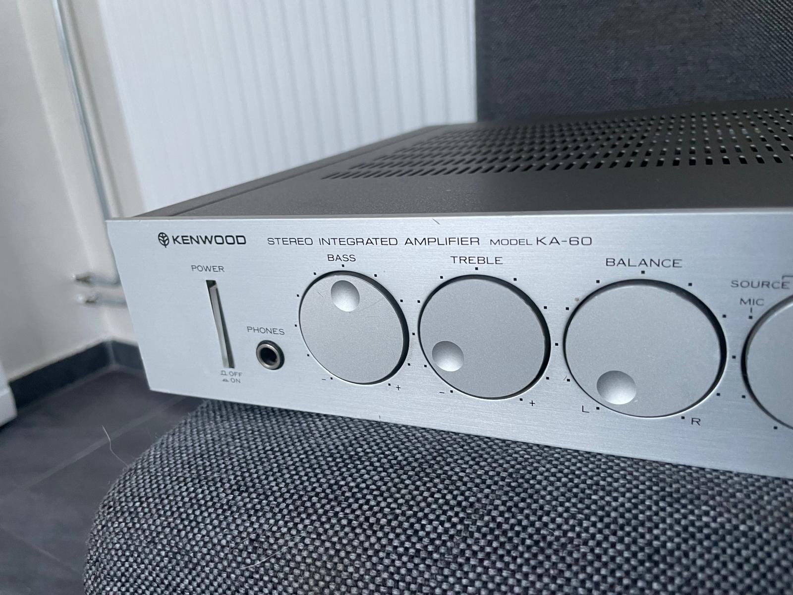 Goedwerkende Kenwood amplifier model KA 60, Ophalen, Gebruikt, Overige merken