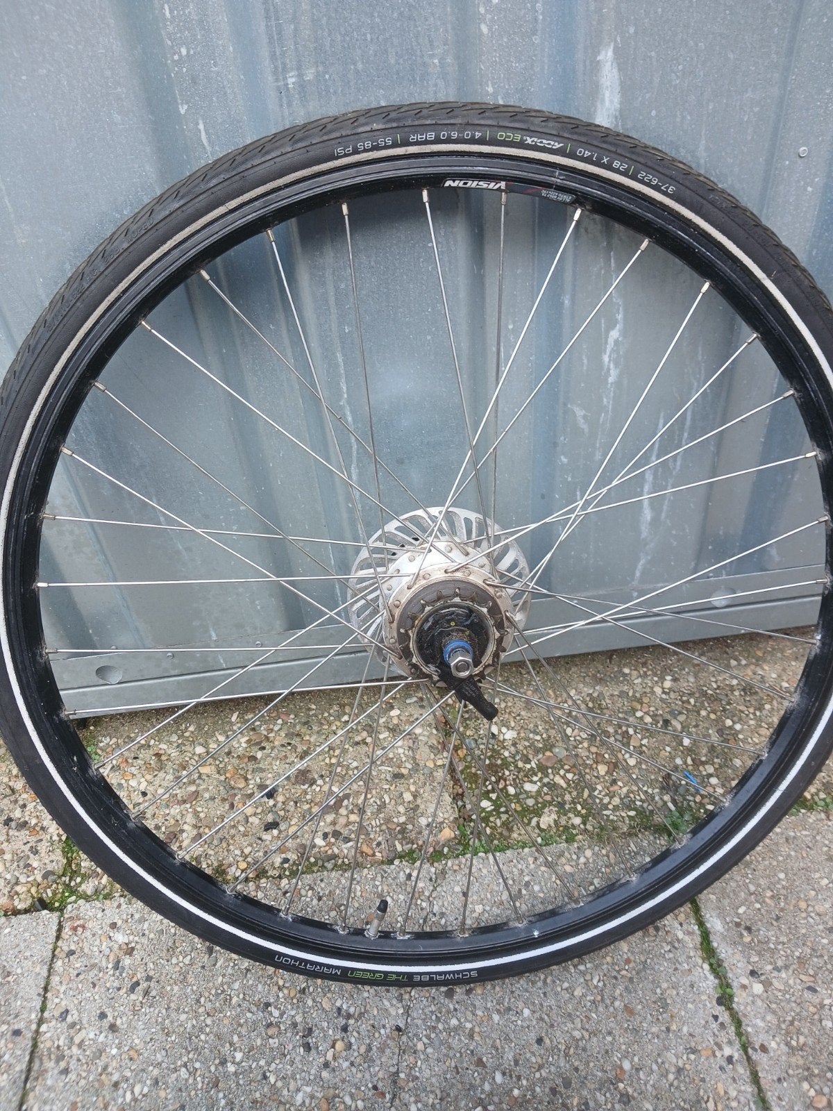 Shimano Nexus Inter 7 SG-C3000-7R Achternaaf Wiel, Fietsen en Brommers, Wiel, Elektrische fiets, Gebruikt, Ophalen of Verzenden