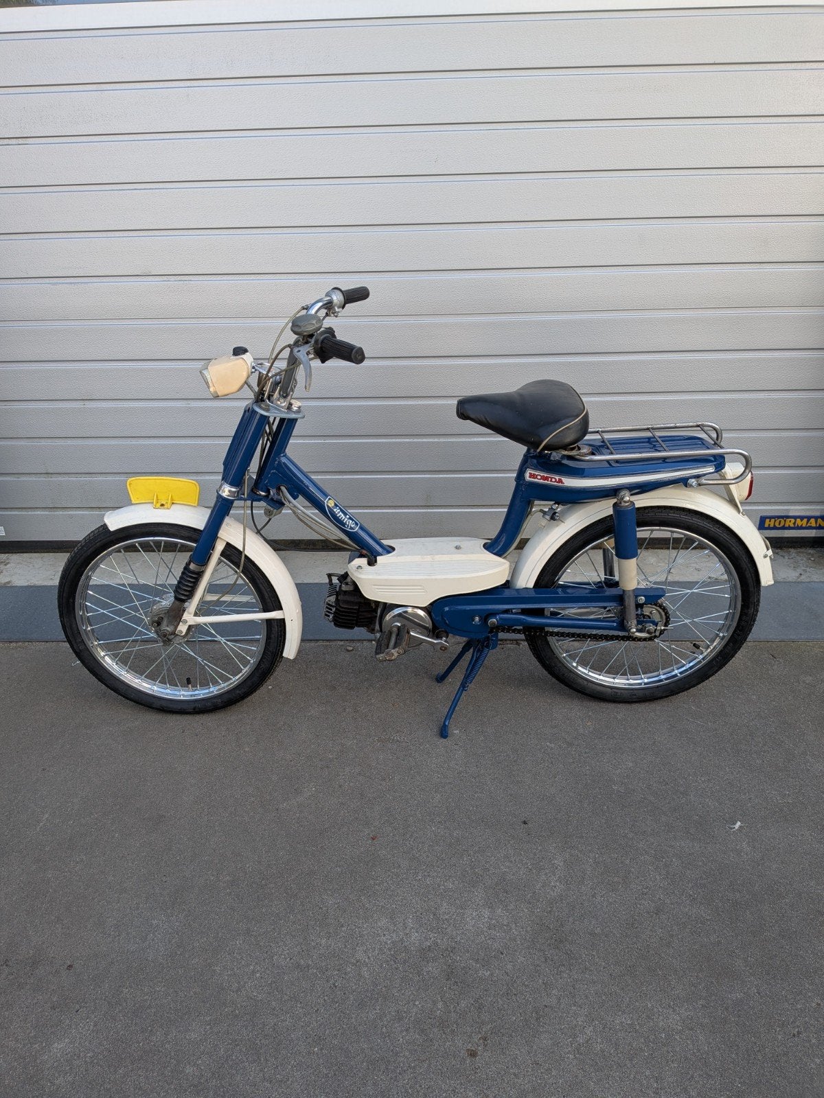 oldtimer honda amigo 50, Fietsen en Brommers, Brommers | Oldtimers, Maximaal 45 km/u, 2 versnellingen, 50 cc, Ophalen