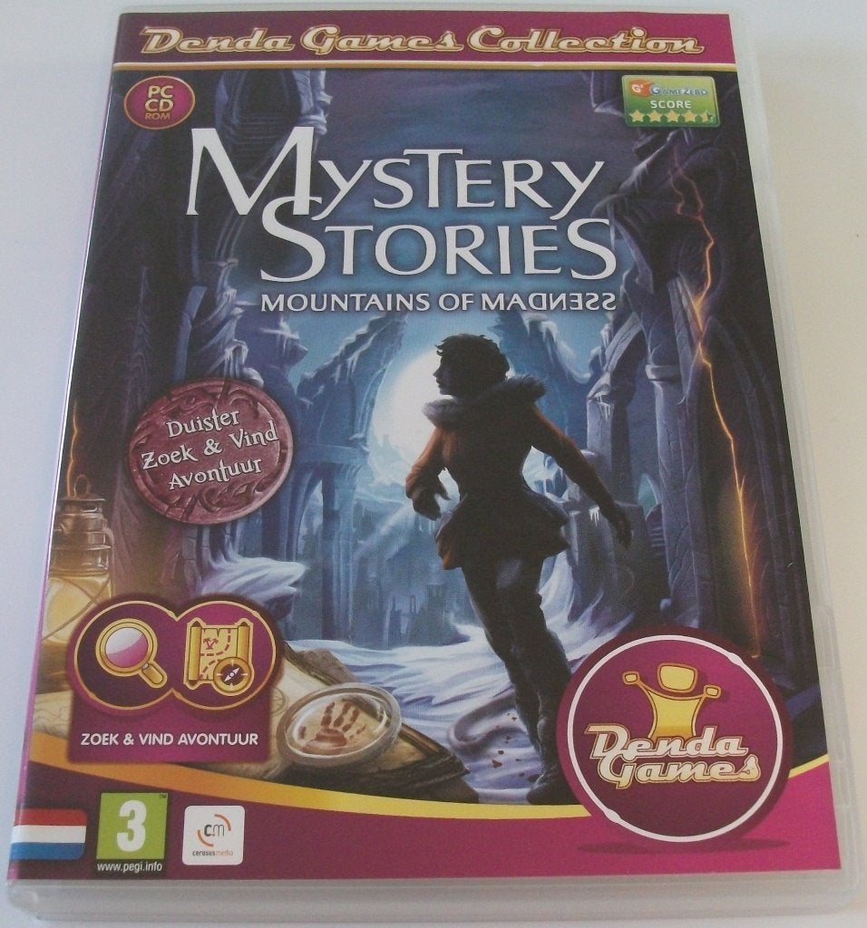 PC Game *** MYSTERY STORIES *** Mountains of Madness, Puzzel en Educatief, 1 speler, Ophalen of Verzenden, Zo goed als nieuw