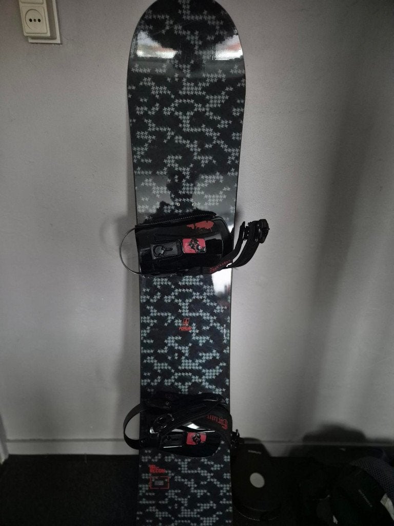snowboard incl schoenen mt 43,5, Ophalen, Gebruikt, Board