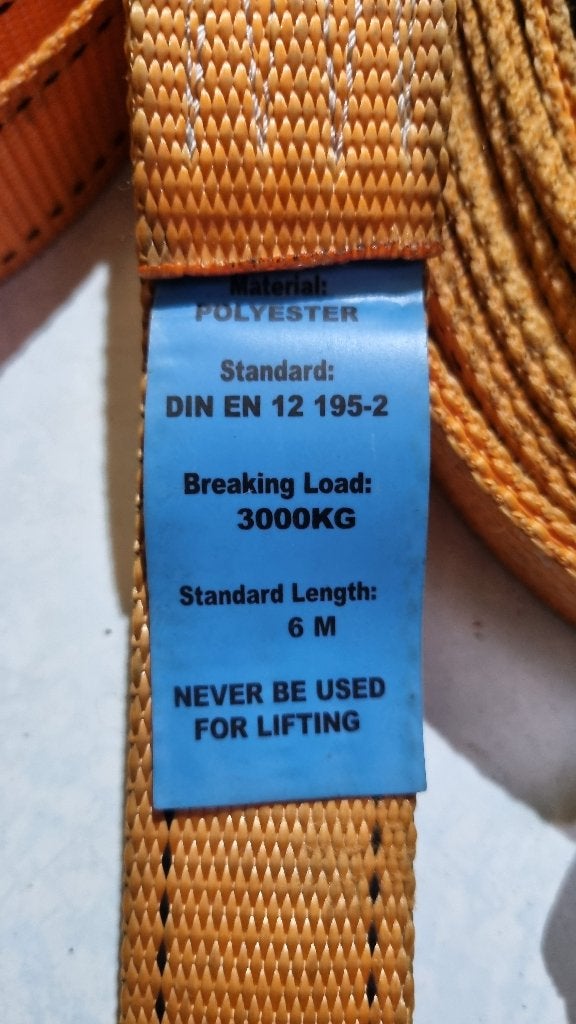 Spanbanden, Ophalen, Zo goed als nieuw