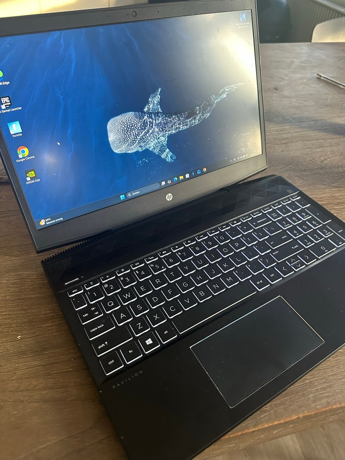 HP Gaming Laptop i5 8th Gen, 16GB RAM,  GTX 10 50 Ti, Computers en Software, Ophalen, Met videokaart, 2 tot 3 Ghz, Zo goed als nieuw