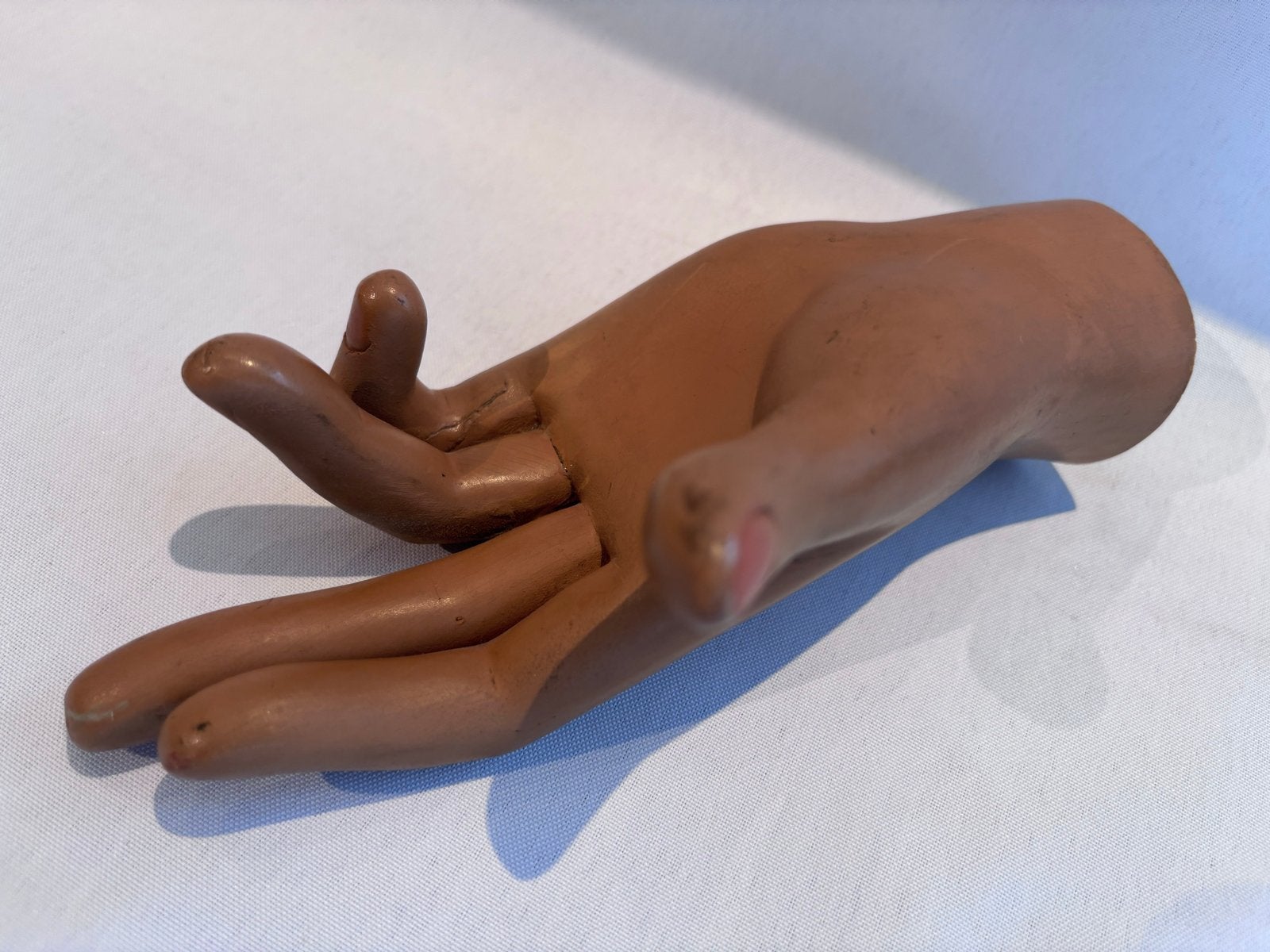 Vintage pas-, etalagepop hand - Jaren '20-'50, Ophalen of Verzenden