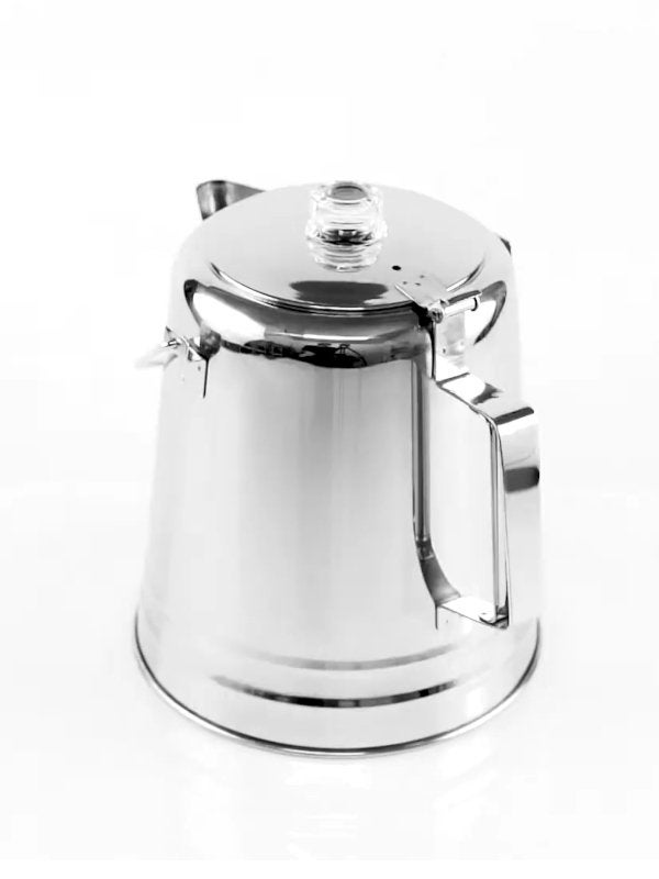 Glacier RVS Percolator Koffiezetter – 1,2 Liter, Mailto:contact@gsioutdoors.com, Glacier RVS Percolator Koffiezetter, Nieuw, Ophalen of Verzenden