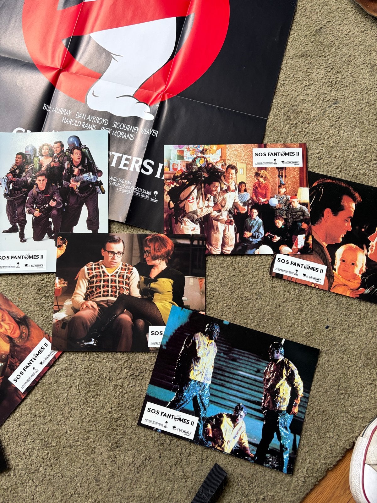 Ghostbusters II Collectie: Poster, Foto's, Boekje & Vinyl, Alle leeftijden, Ophalen of Verzenden, Gebruikt