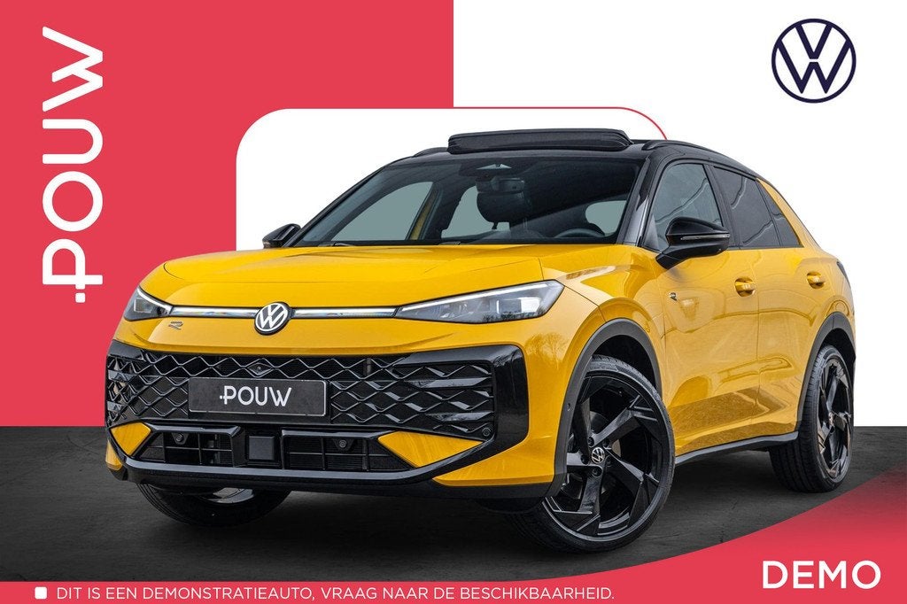 Volkswagen T-Roc 1.5 eTSI 150pk DSG R-Line First Edition | P, Auto's, 1498 cc, 4 cilinders, Automatische klimaatregeling, Bedrijf