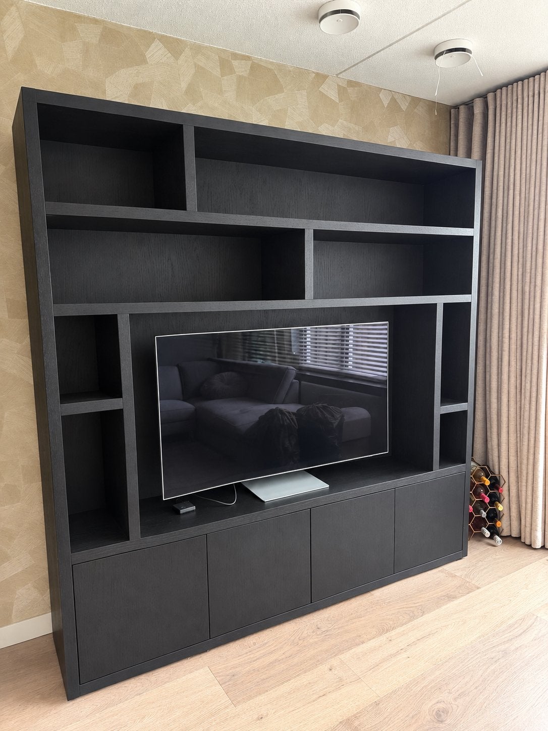 Goossens TV-meubel/wandkast - Zo goed als nieuw, Ophalen, Zo goed als nieuw, 25 tot 50 cm, 200 cm of meer