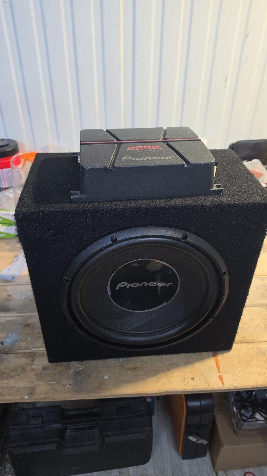 Pioneer auto subwoofer 12 inch 350 watt RMS, Ophalen, Gebruikt