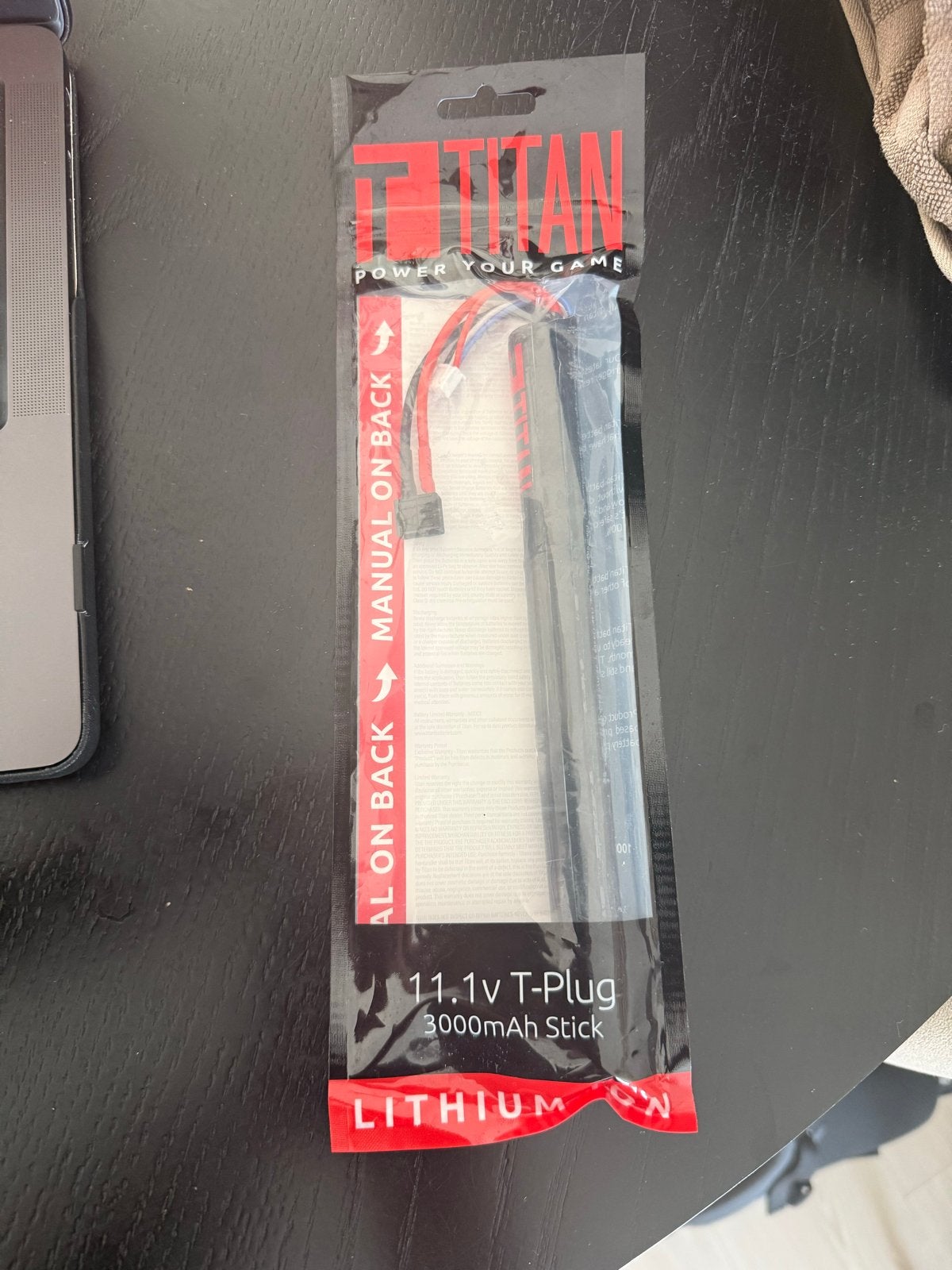 Titan 11.1V T-Plug 3000mAh Airsoft Lipo Batterij Nieuw, Ophalen of Verzenden, Nieuw