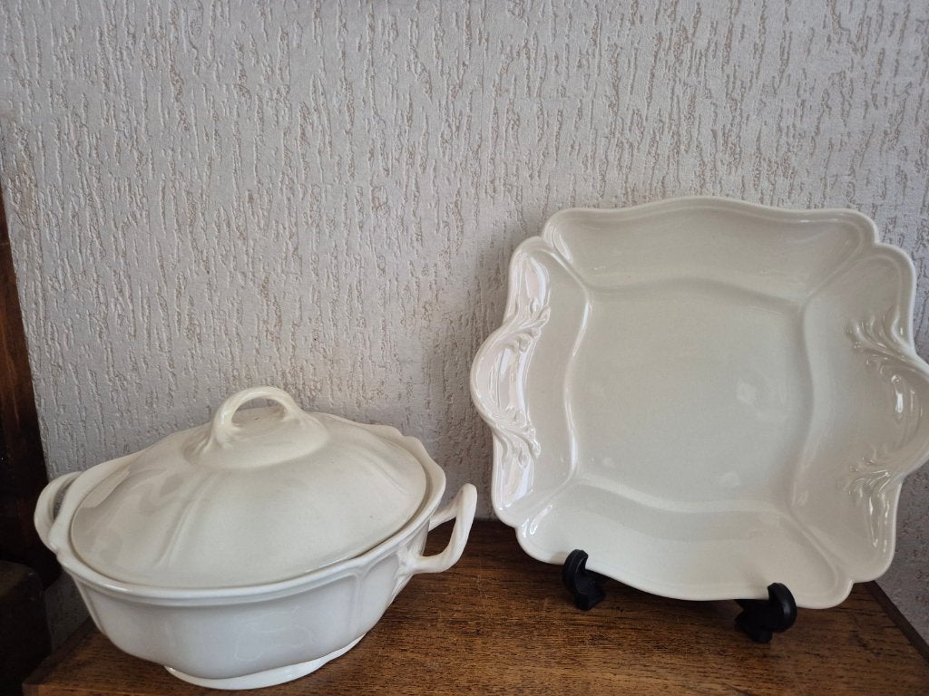 Wedgwood Queens ware - dekschaal gebakschaal, Huis en Inrichting, Keuken | Servies, Klassiek, Overige typen, Ophalen of Verzenden