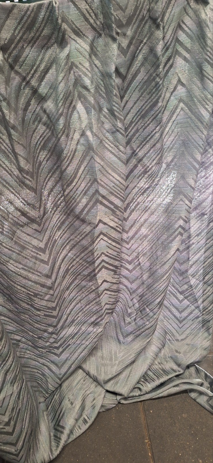 Over gordijnen, Met haken, 230 cm, Ophalen of Verzenden, Polyester