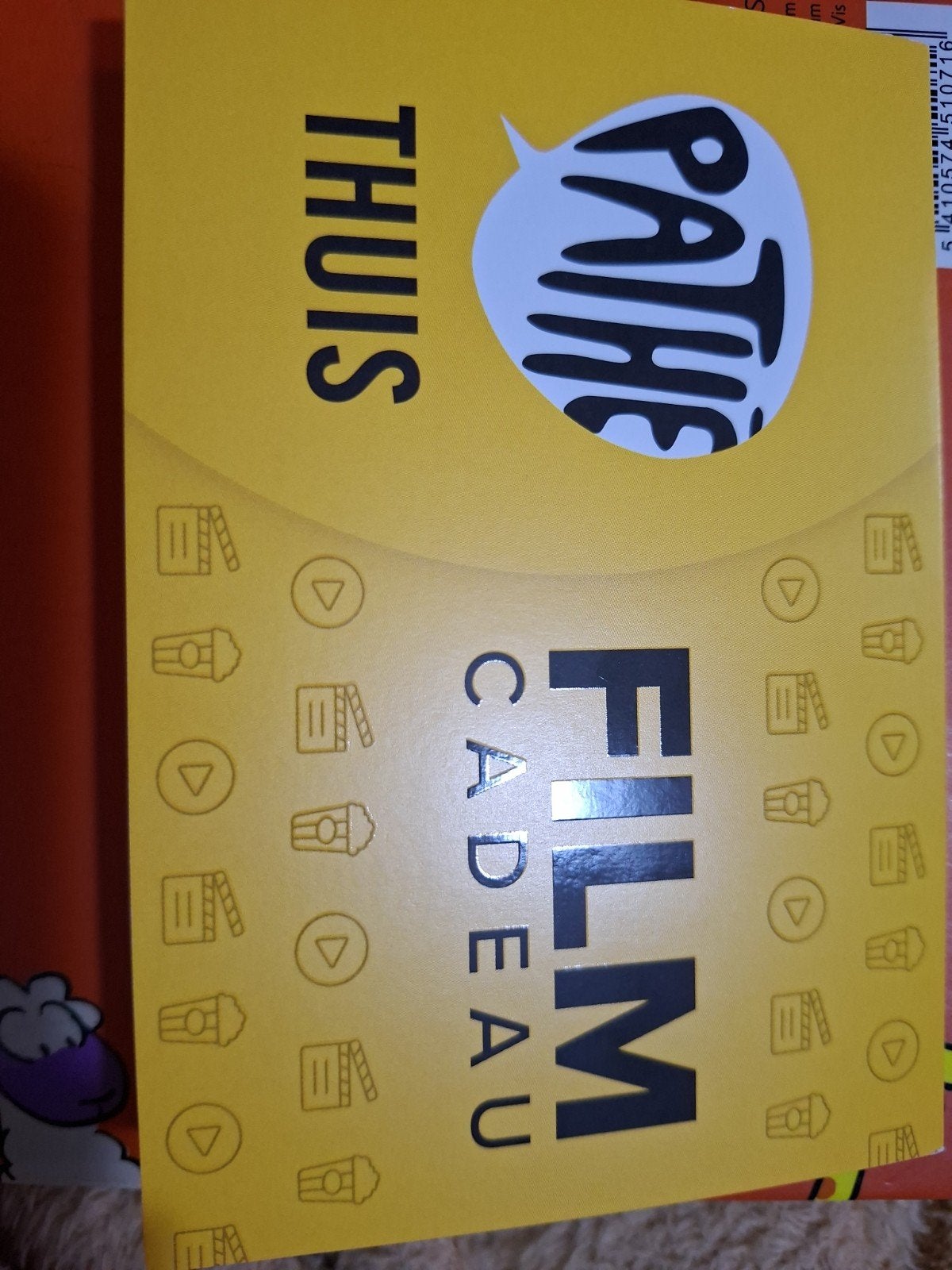 PATHÈ THUIS FILM, Tickets en Kaartjes, Drie personen of meer, Cadeaubon