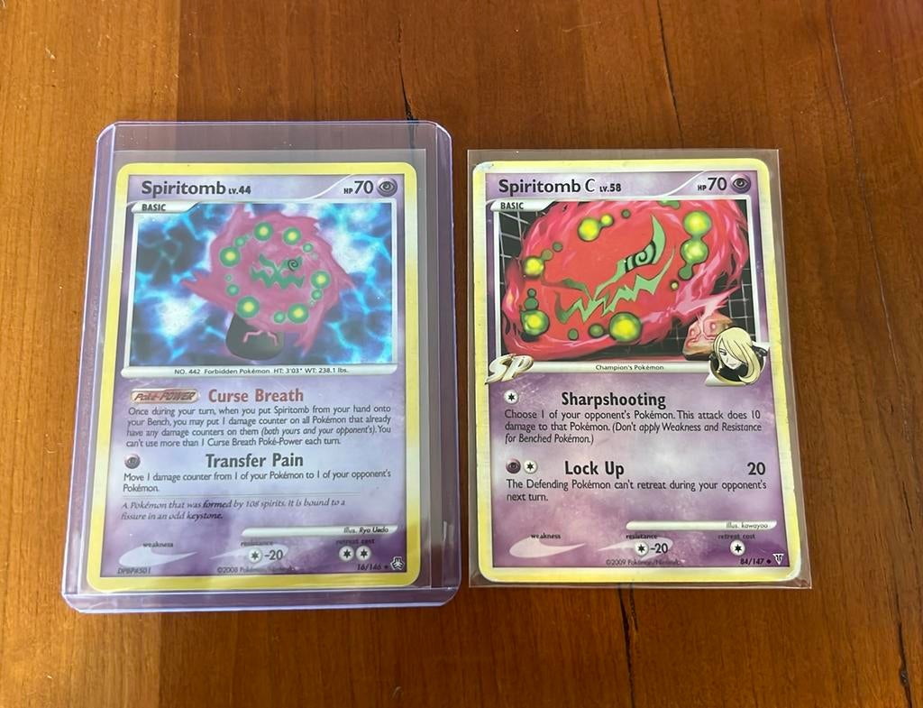 Pokemon Spiritomb collectie., Ophalen of Verzenden, Zo goed als nieuw, Meerdere kaarten