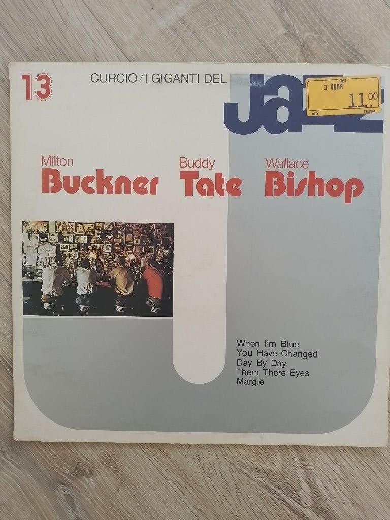 Milton Buckner/Buddy Tate/Wallace Bishop/Jazz, LP, Gebruikt, Ophalen of Verzenden, Inclusief binnenhoes