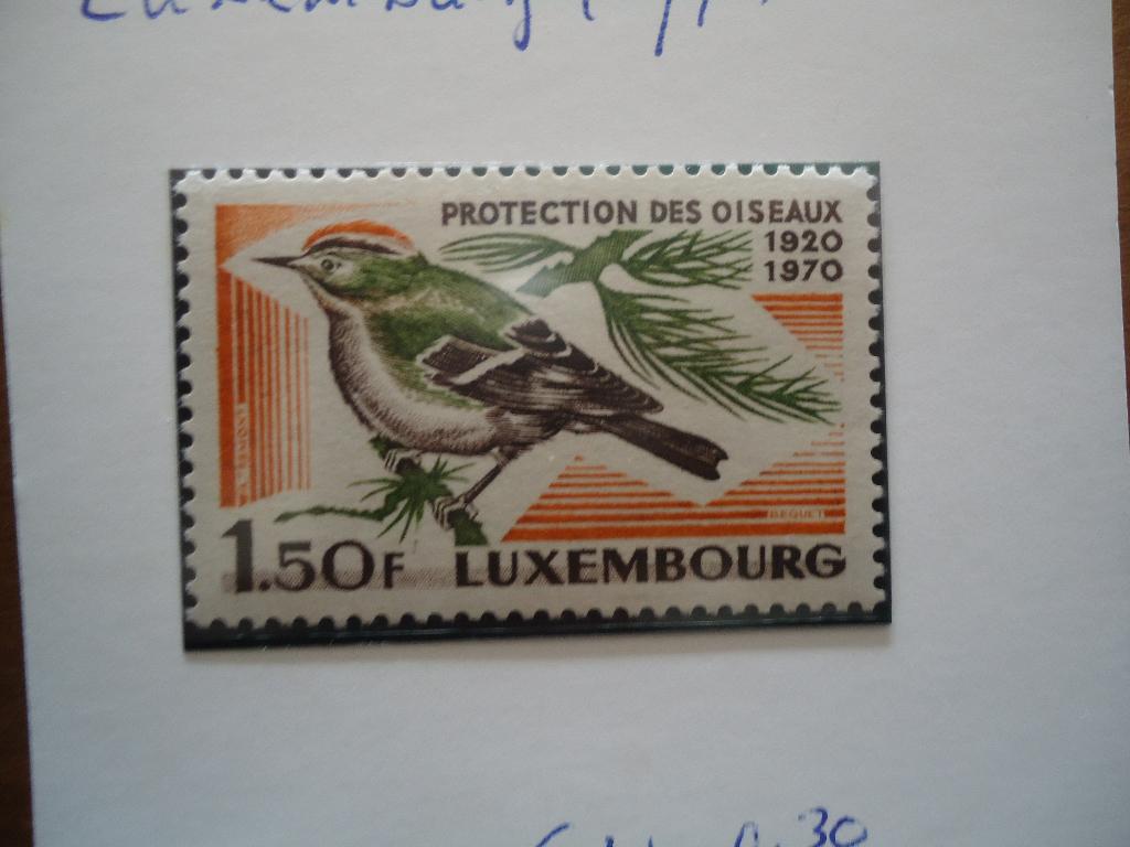 Vogel Luxemburg 1970, mi. 1086 postfris/ongebruikt, Ophalen of Verzenden, Postfris, Dier of Natuur