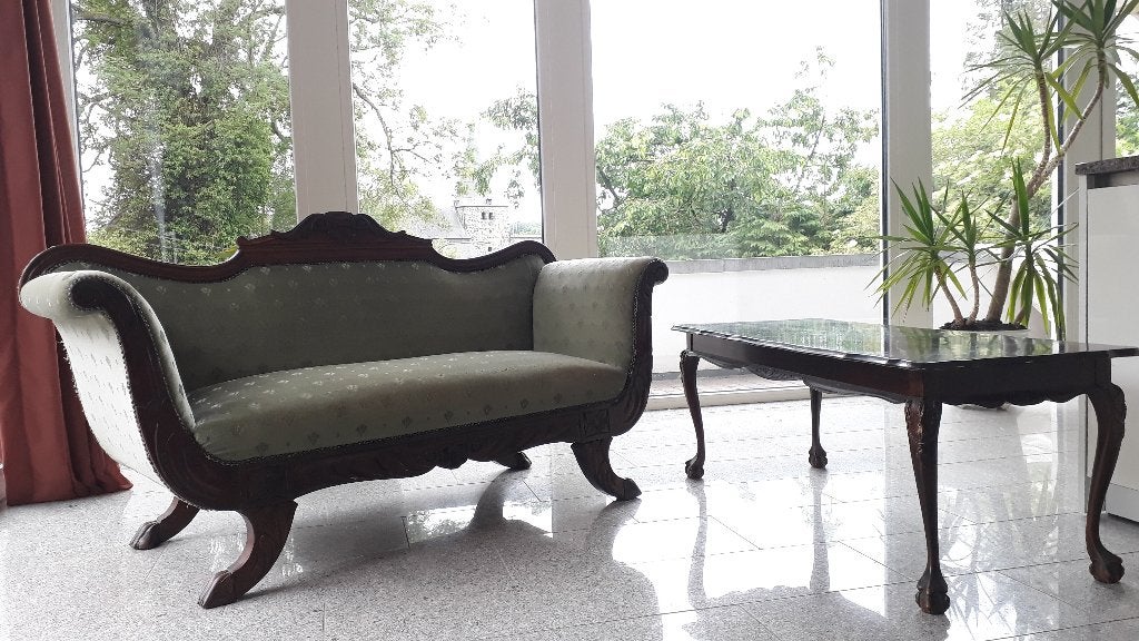 Bankje stijl Louis XV, Ophalen, Gebruikt, Barok - Louis XV, Minder dan 75 cm