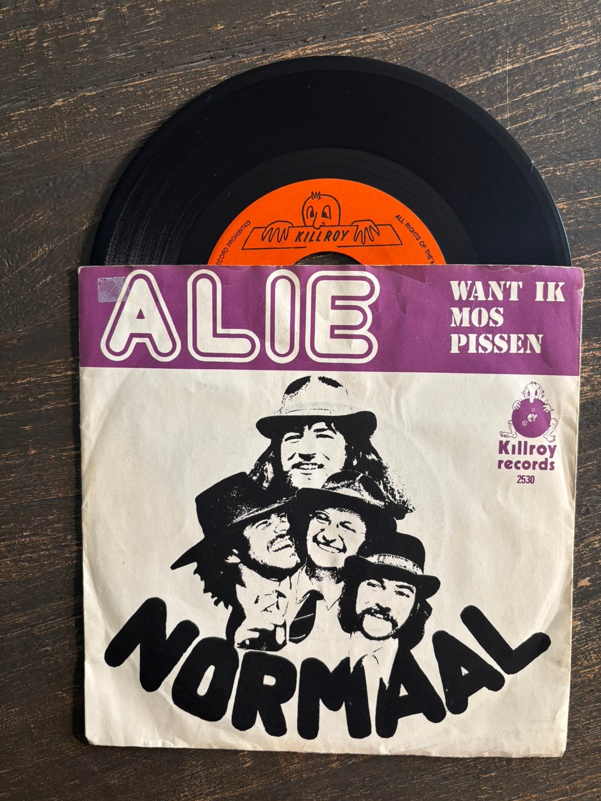 Normaal - Alie, Cd's en Dvd's, Vinyl Singles, Ophalen of Verzenden, Zo goed als nieuw, Nederlandstalig