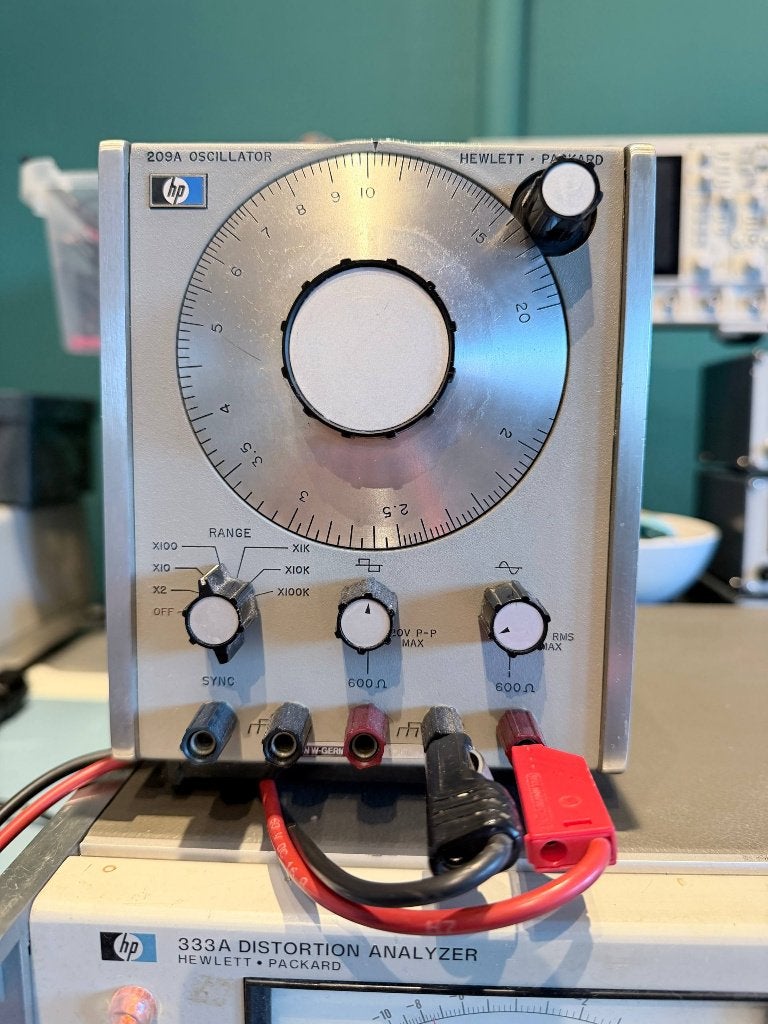 HP 209A signal generator, Doe-het-zelf en Verbouw, Ophalen of Verzenden, Gebruikt, Elektriciteit