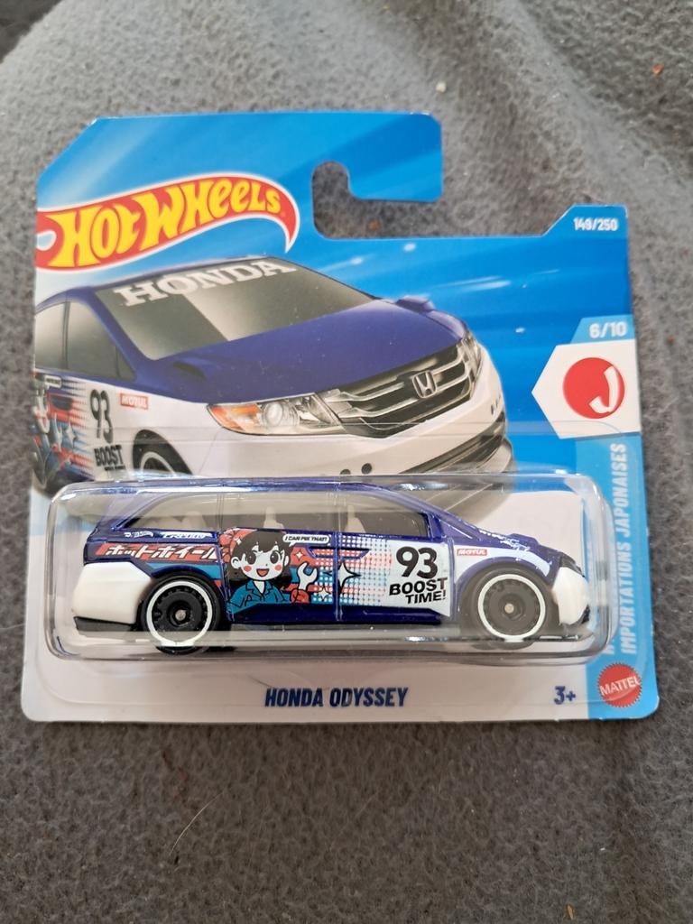 Hot Wheels Honda Odyssey nieuw in verpakking, Ophalen of Verzenden, Nieuw, Auto