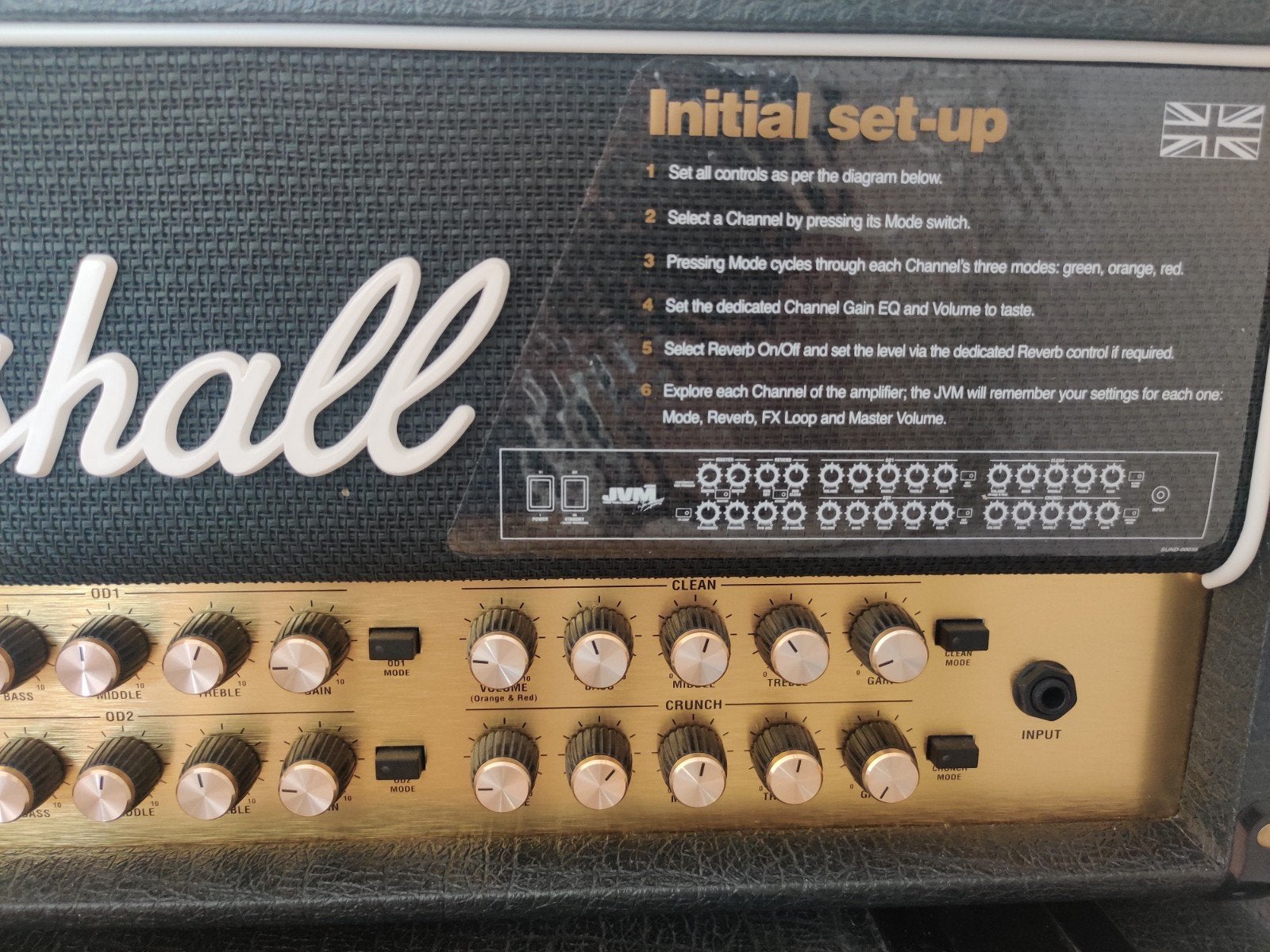 Marshall JVM410H*, Ophalen, Zo goed als nieuw, 100 watt of meer
