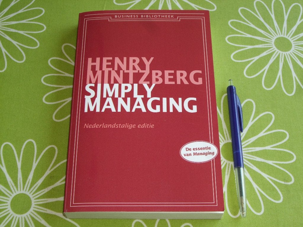 Simply Managing - Henry Mintzberg, Boeken, Ophalen of Verzenden, Zo goed als nieuw, Henry Mintzberg