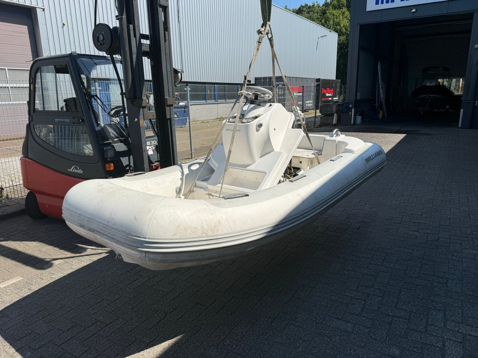 Williams 325TJ - 2007 - Project met rompschade, Watersport en Boten, Gebruikt, Stuurconsole, Binnenboordmotor, Ophalen of Verzenden