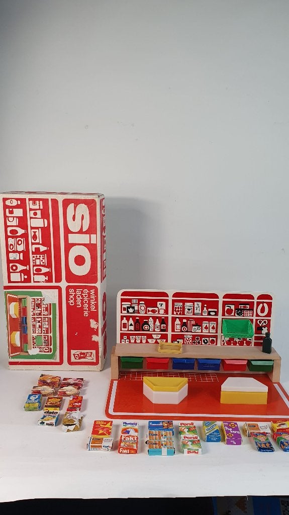 Sio Holland vintage winkel speelgoedwinkel, compleet! S36, Ophalen of Verzenden