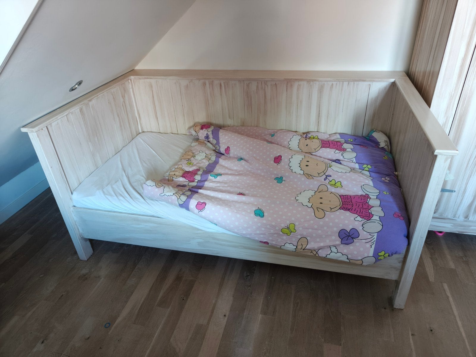 Peuterbed, Ophalen, Gebruikt, 70 tot 85 cm, 140 tot 160 cm