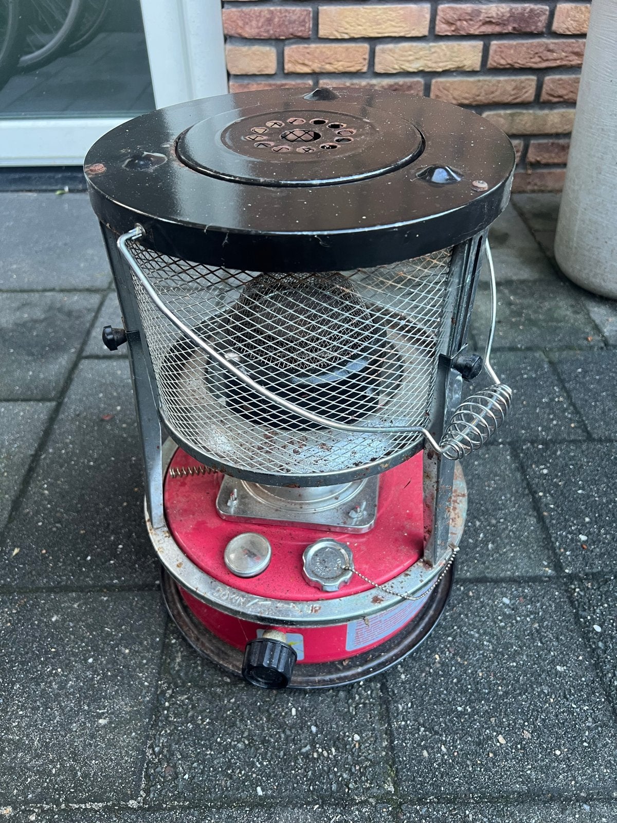 Petroleumkachel (Foetsie!) met 2x 5L petroleum, Ophalen, Gebruikt, Vrijstaande haard, Overige soorten