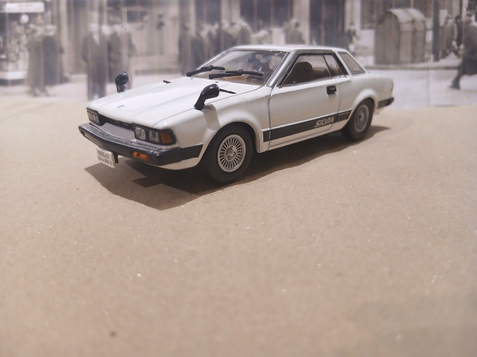 Nissan Silvia ZSE-X 1979 1:43 Norev, Hobby en Vrije tijd, Ophalen of Verzenden, Nieuw, Auto, Norev