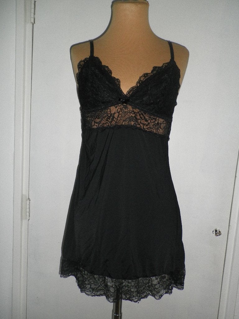 onderjurkje / nachthemd maat : Small, Verzenden, Zwart, Nachtkleding