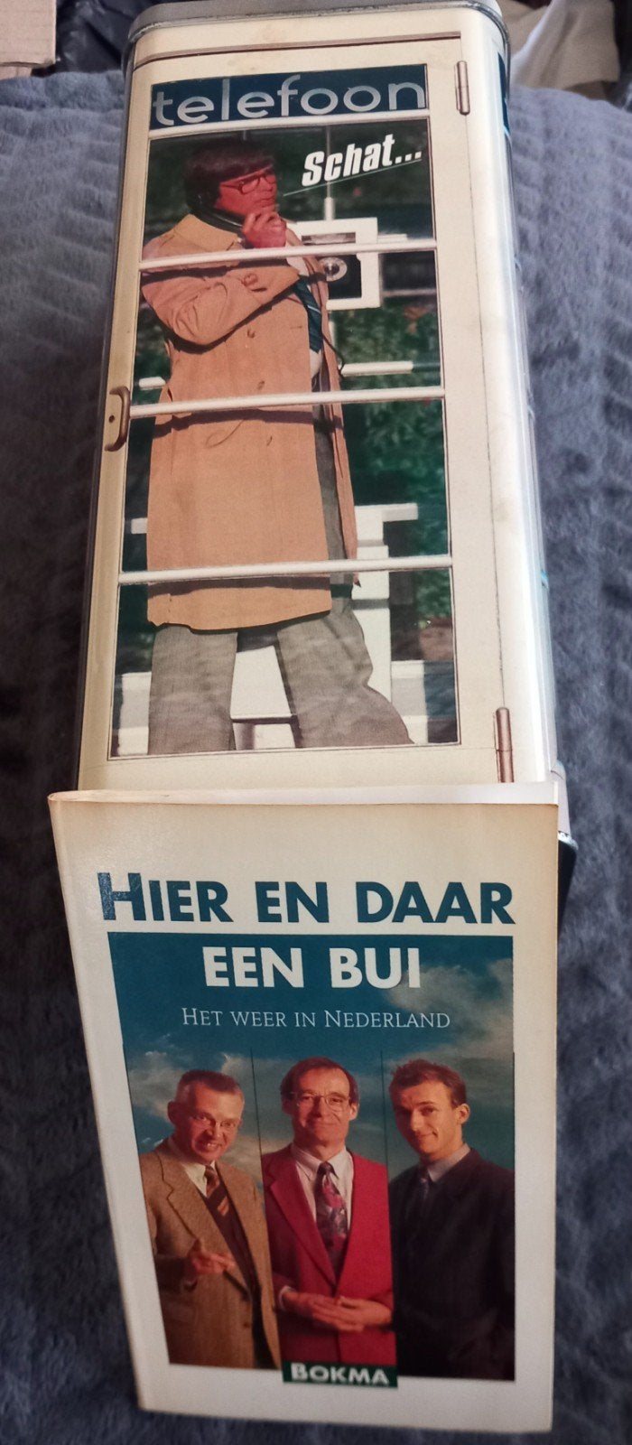 Zeldzaam Weer Boekje Vintage Set Bokma Blik Telefooncel '95, Ophalen of Verzenden, Zo goed als nieuw, Overige typen