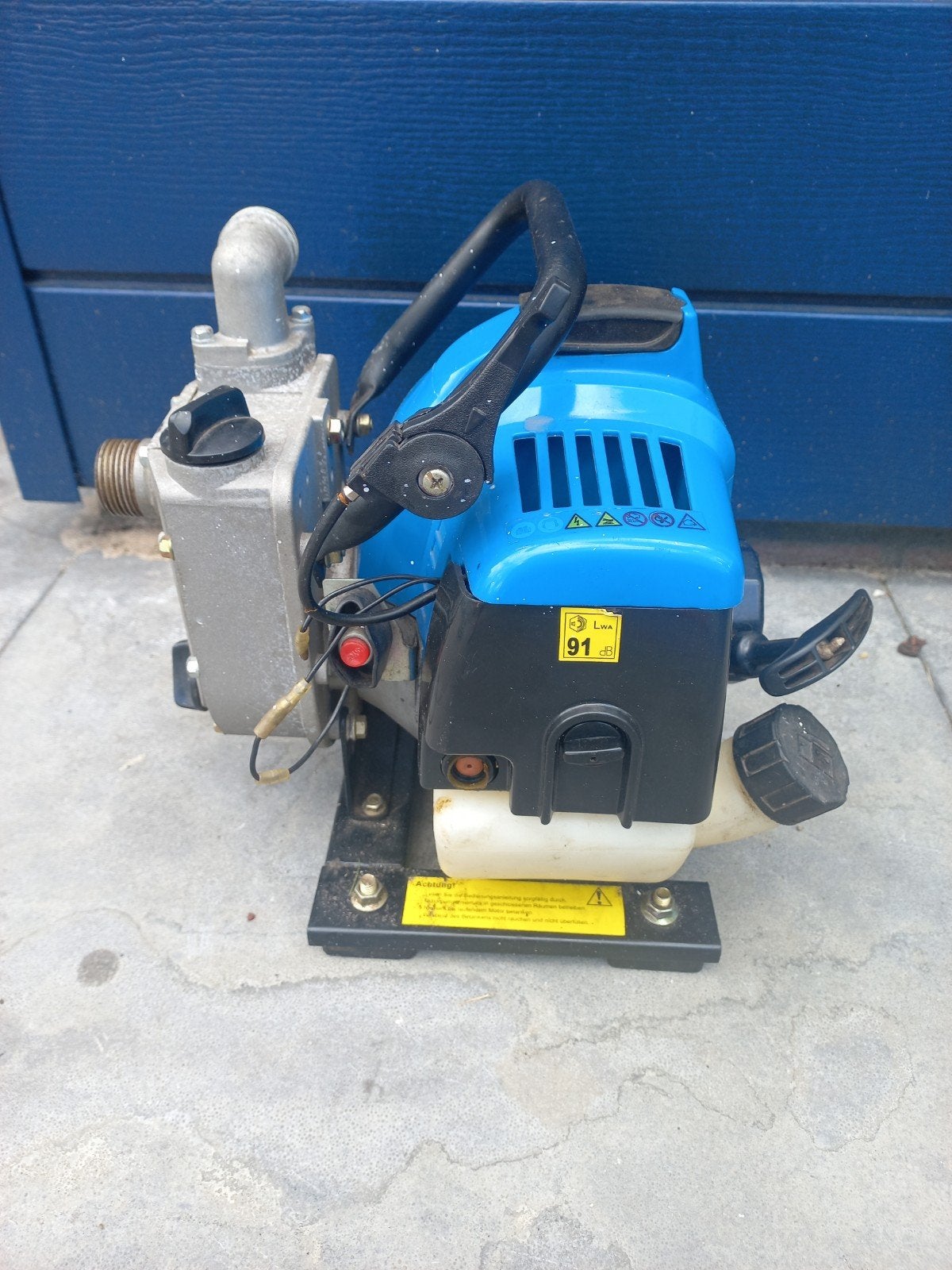 Benzine grondwaterpomp - start niet, Tuin en Terras, Waterpompen, Ophalen, Gebruikt, Handmatig, Bronpomp