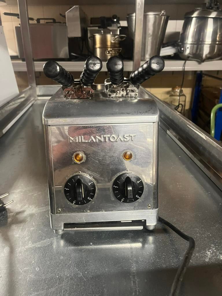 Milantoast tostiapparaat, Ophalen, Uitneembare platen, Gebruikt