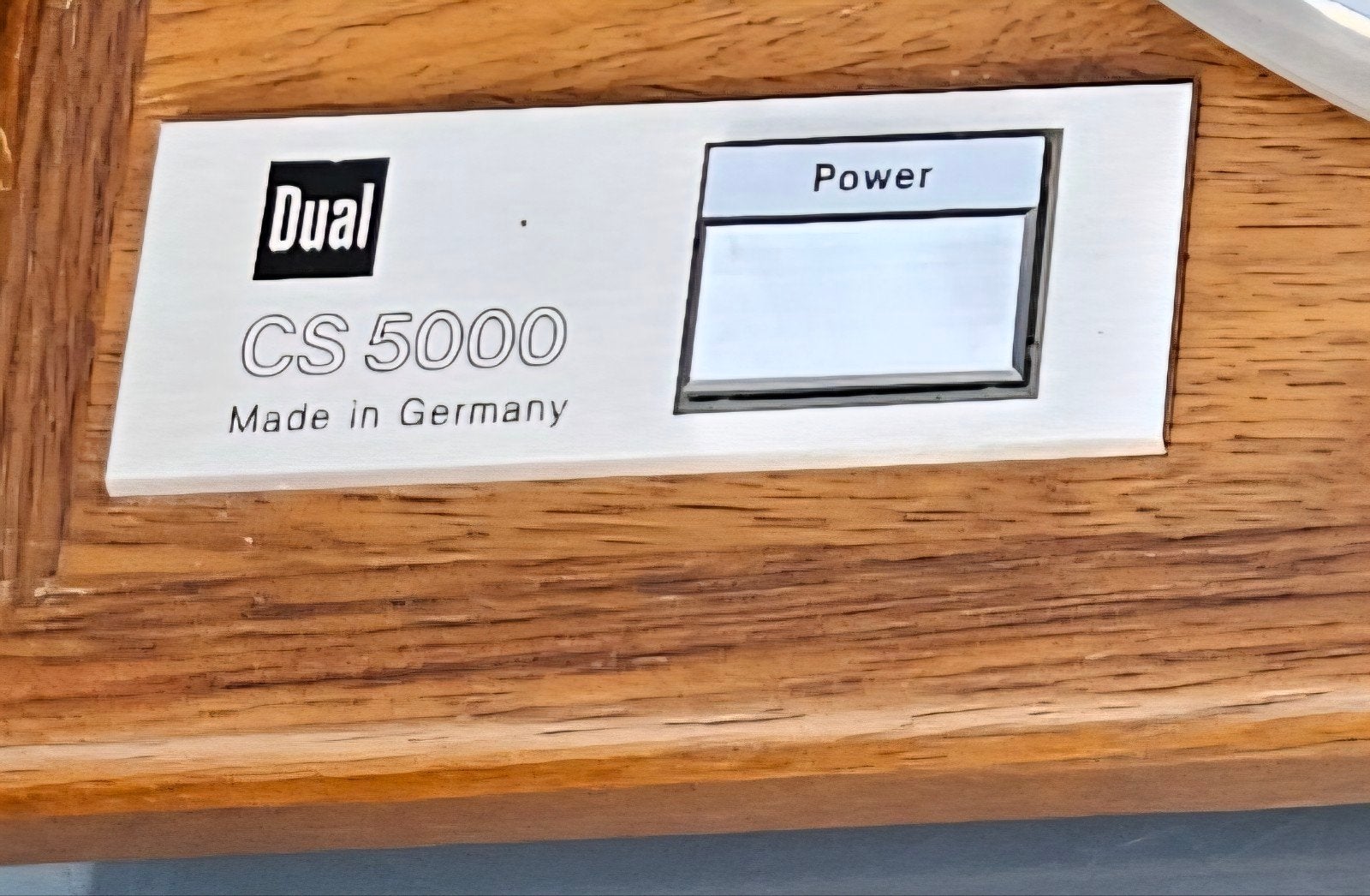 Dual CS5000 Quartz topmodel eiken uitvoering,Made in Germany, Audio, Tv en Foto, Platenspelers, Automatisch, Refurbished, Ophalen of Verzenden