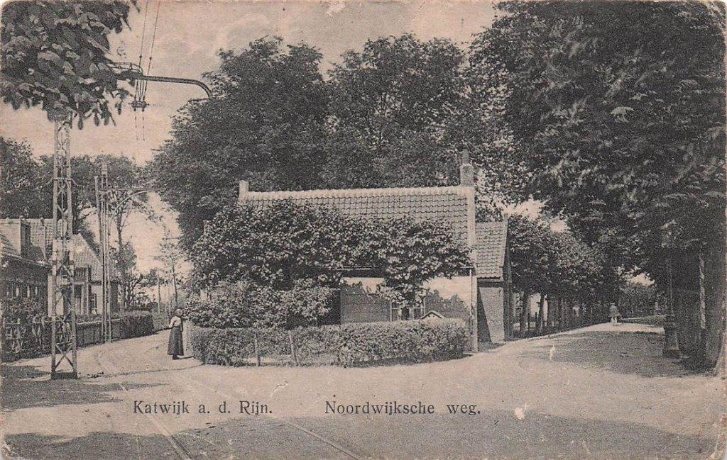 703-489-013 Katwijk aan de Rijn Noordwijksche Weg, Verzenden, Voor 1920, Zuid-Holland
