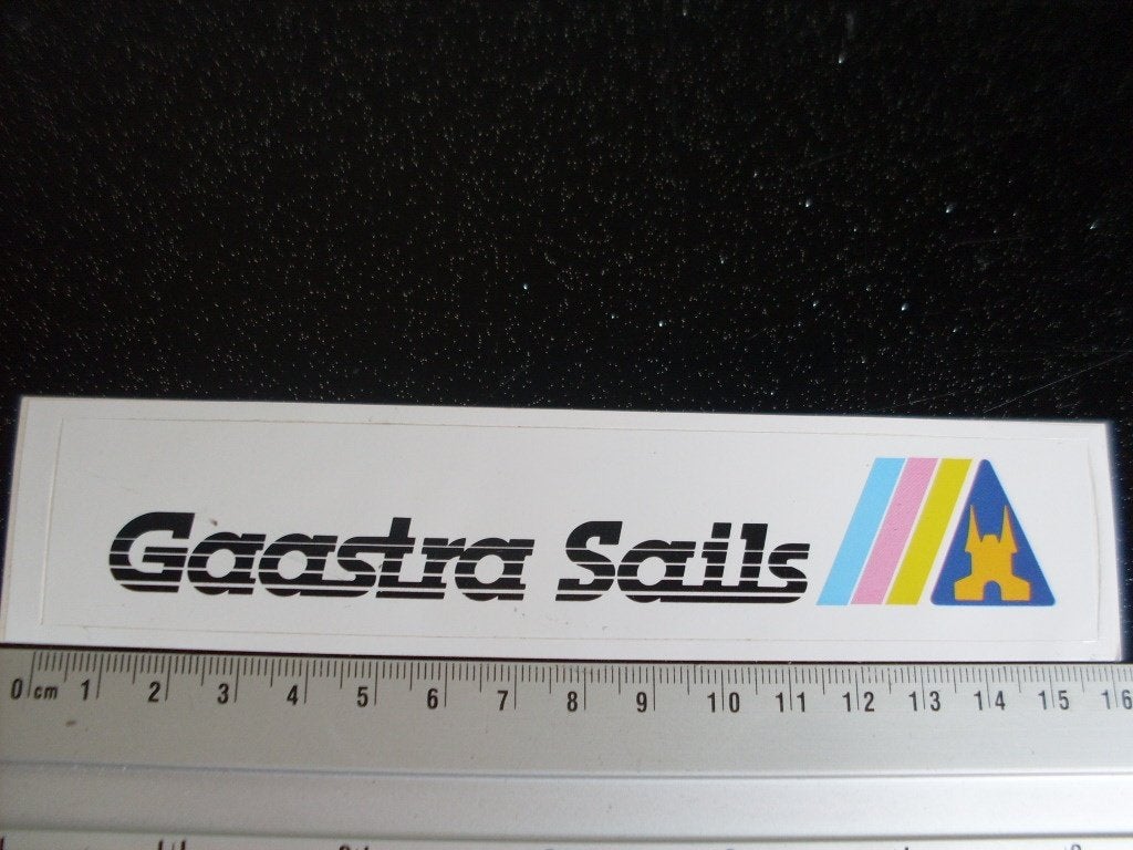 ruit sticker Gaastra Sails logo, Verzenden, Zo goed als nieuw, Bedrijf of Vereniging