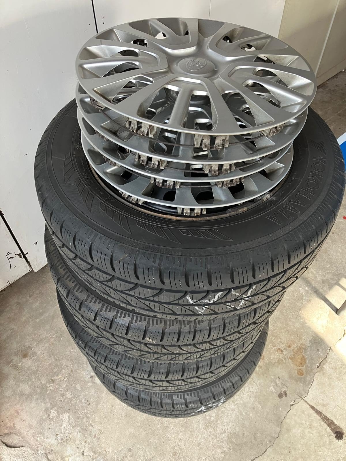 Winterset op velg/ Scudo/ Proace/Jumpy / Expert 8/9mm, Auto-onderdelen, Ophalen, 16 inch, Banden en Velgen, Winterbanden