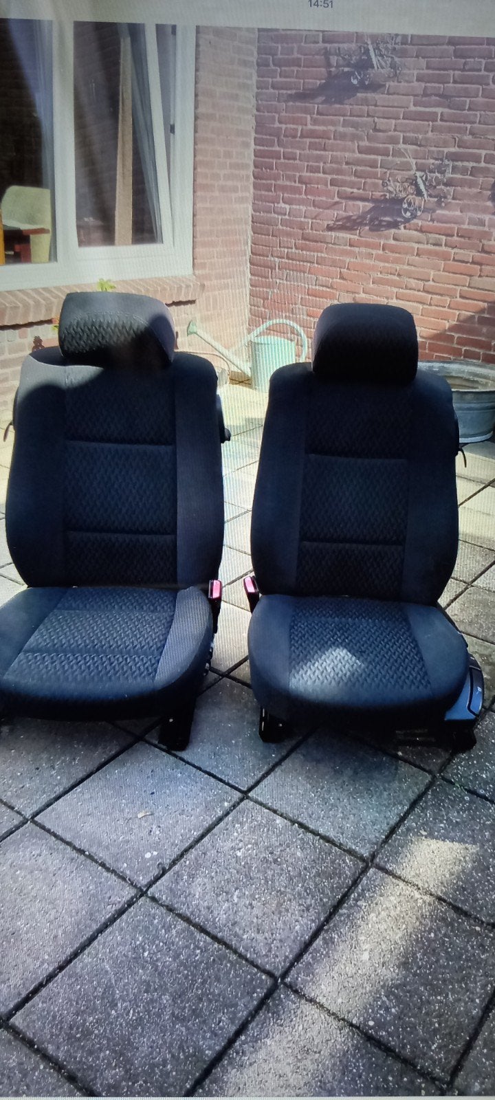 zeer net stof interieur van een bmw e46 coupe., Ophalen, Gebruikt, BMW