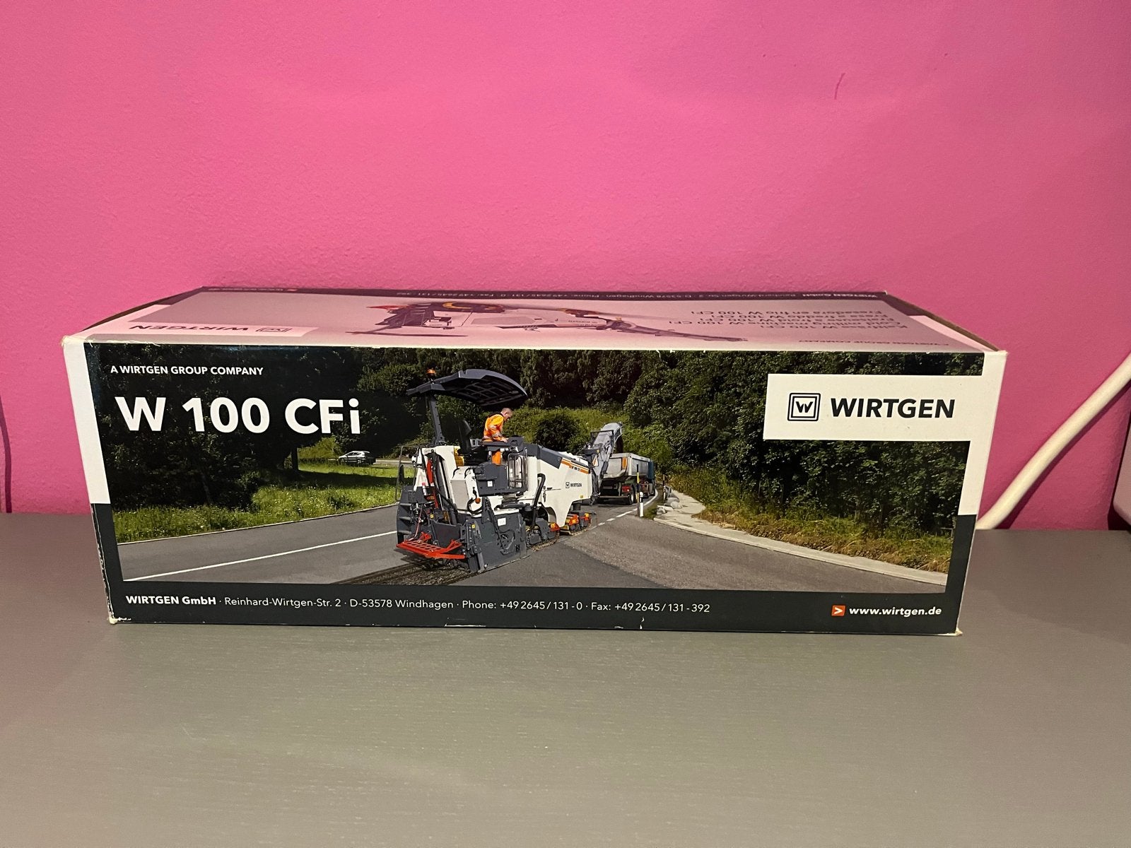 NZG Wirtgen W 100 CFi Asfaltfrees, Ophalen of Verzenden, Nieuw, Overige typen, NZG